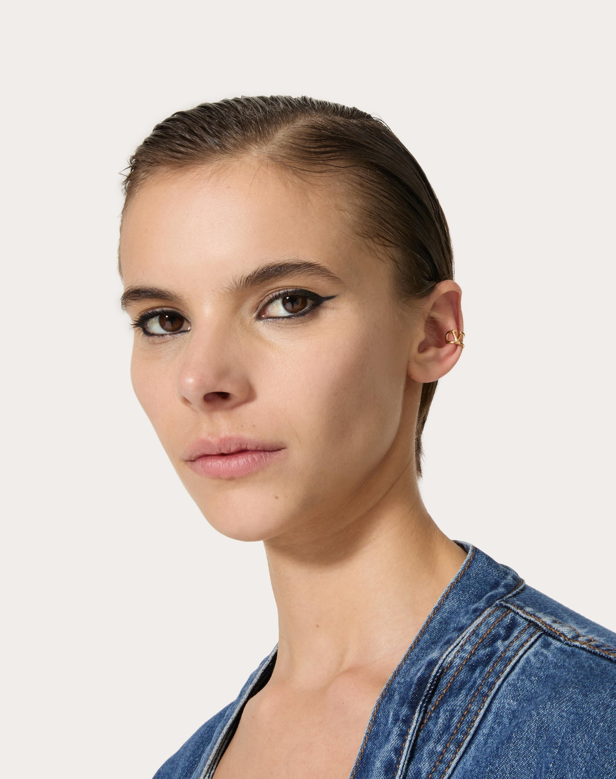 VLOGO SIGNATURE METAL EARCUFF - 5