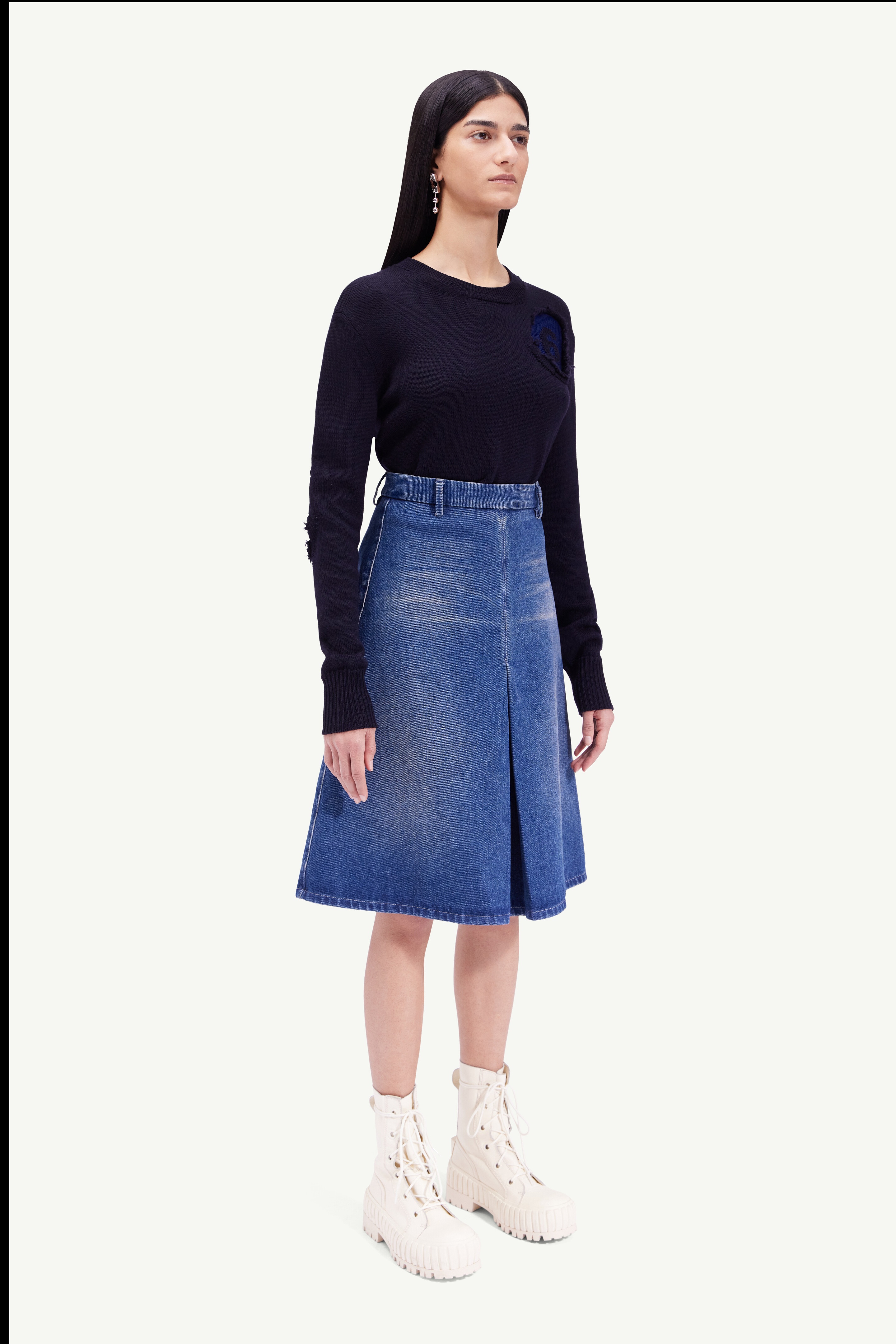 Denim skirt - 3