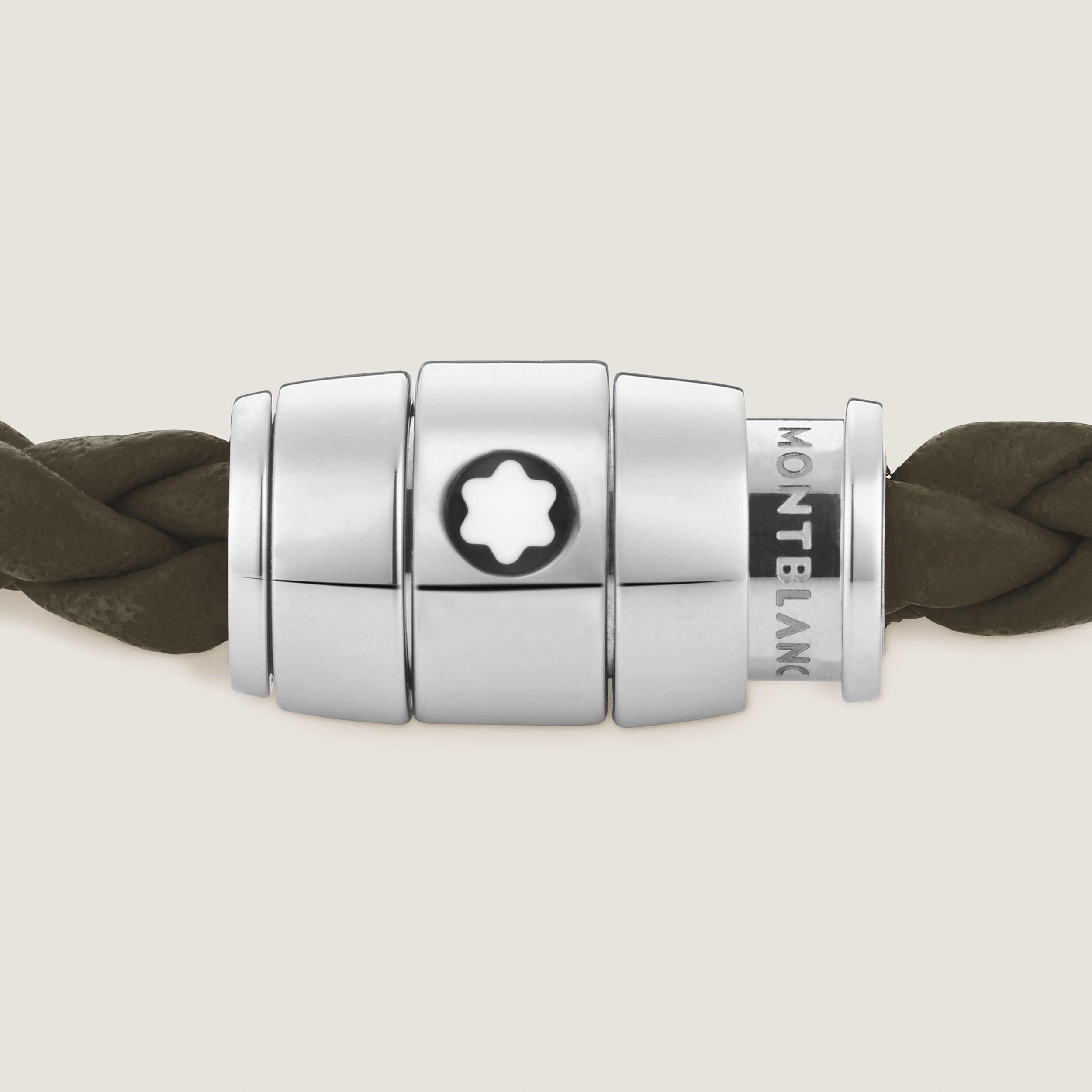 Bracelet Small, Soft Leather, Khaki - 2