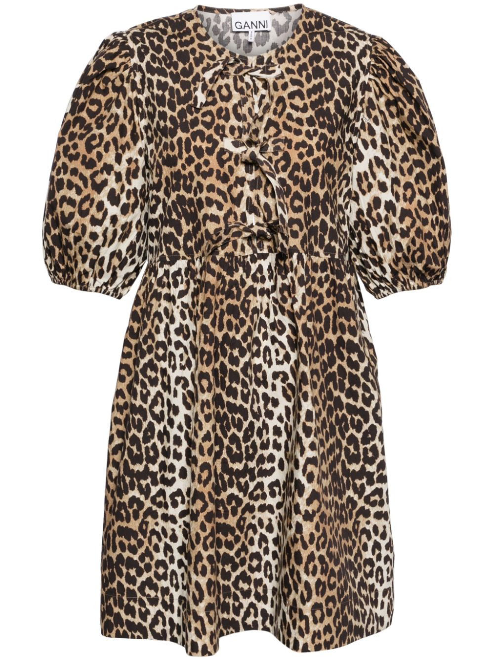 GANNI Dresses Brown - 1