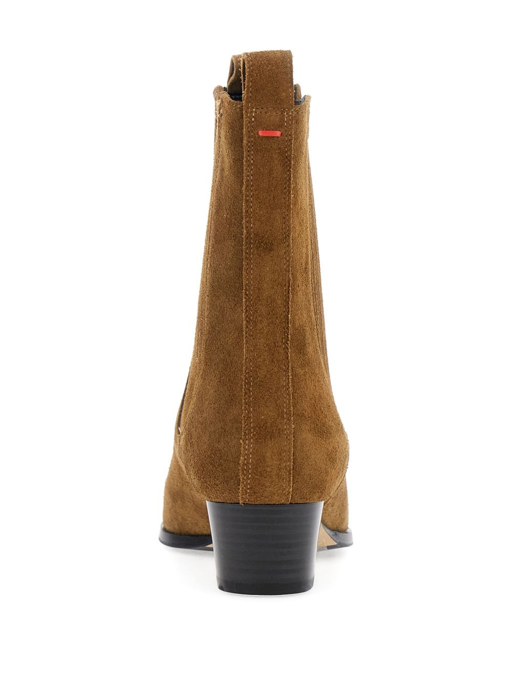 side-panels pointed-toe ankle boots - 3
