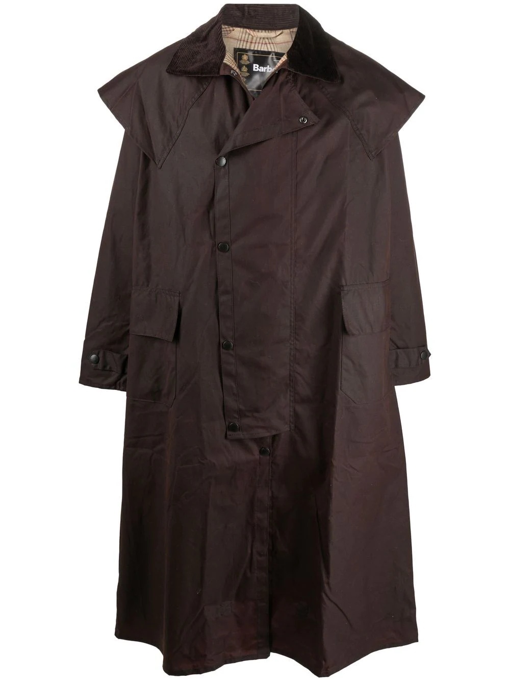 A-line long raincoat - 1