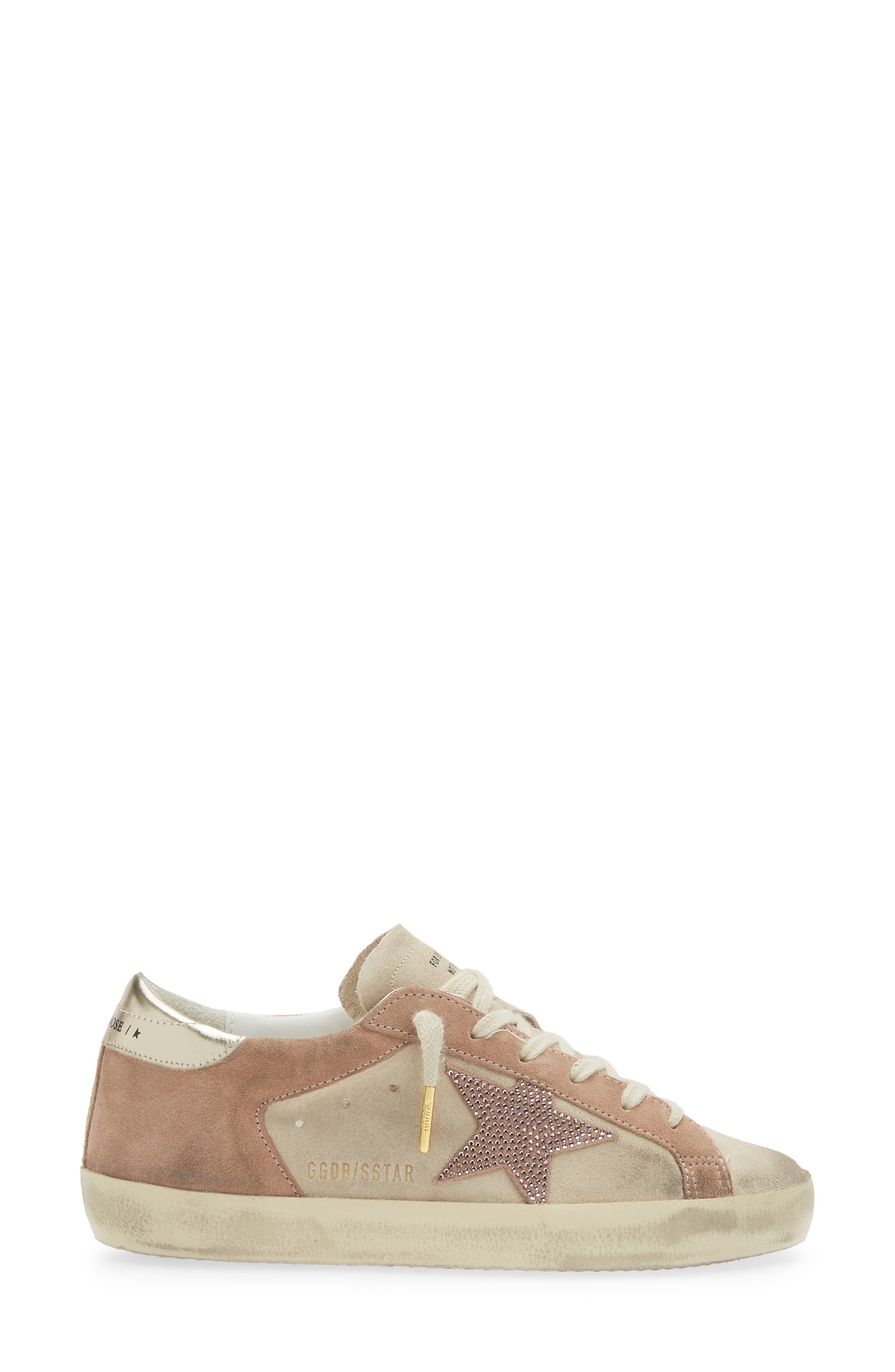 Golden Goose Super-Star Sneaker in Beige/Pink at Nordstrom - 3