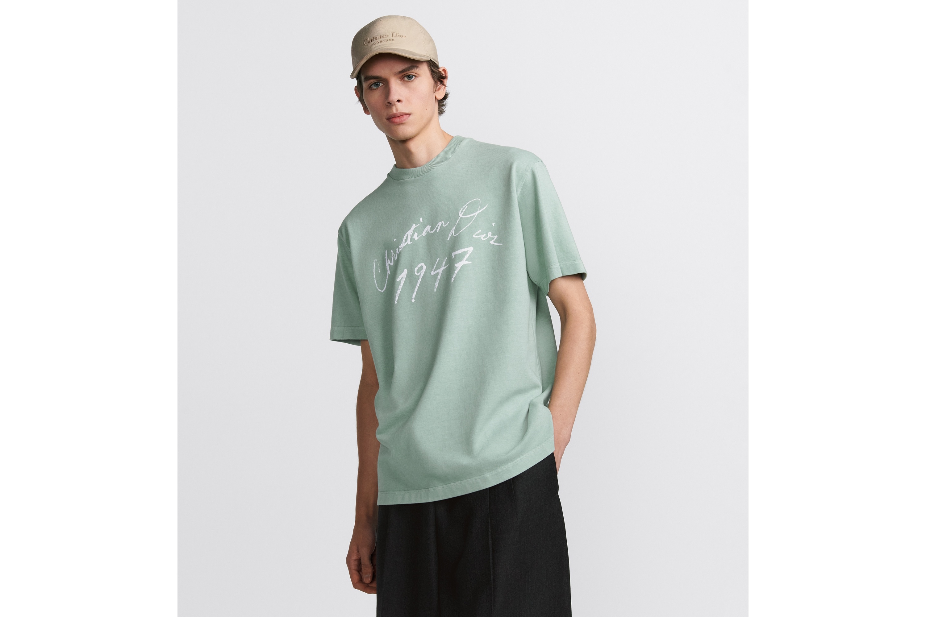 Handwritten Christian Dior T-Shirt, Relaxed Fit - 2