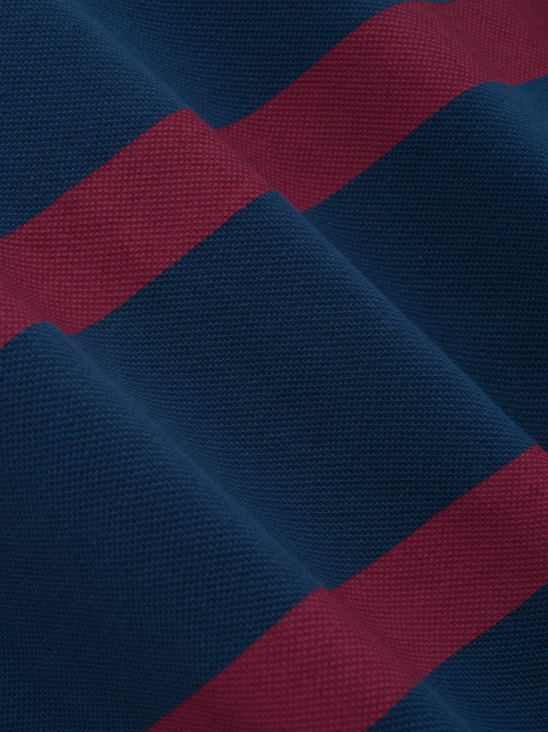 STRIPED LS PIQUE POLO 7