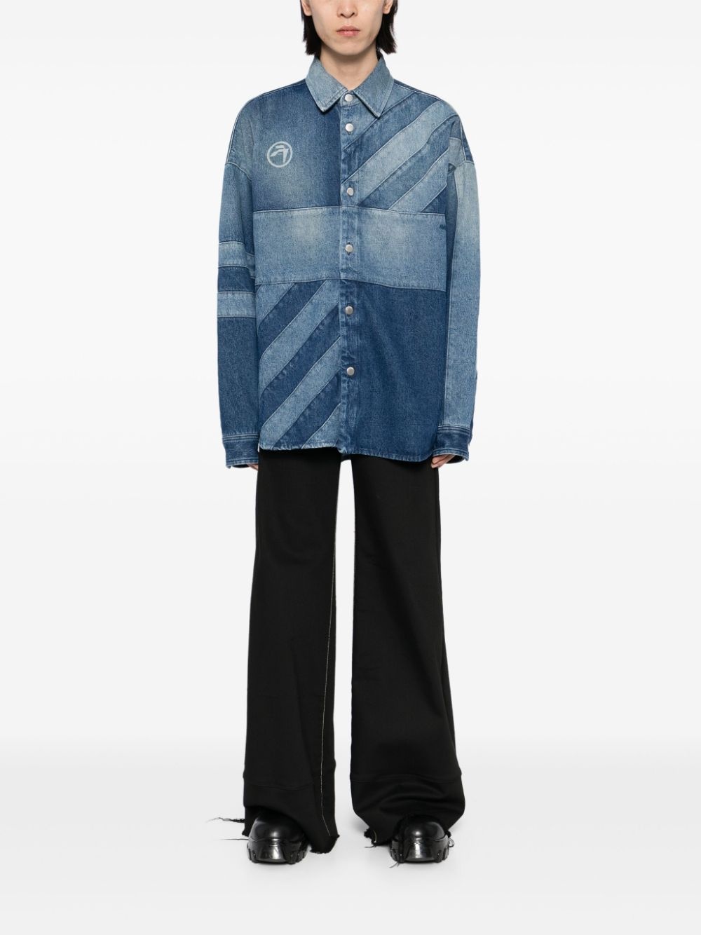 denim shirt - 2