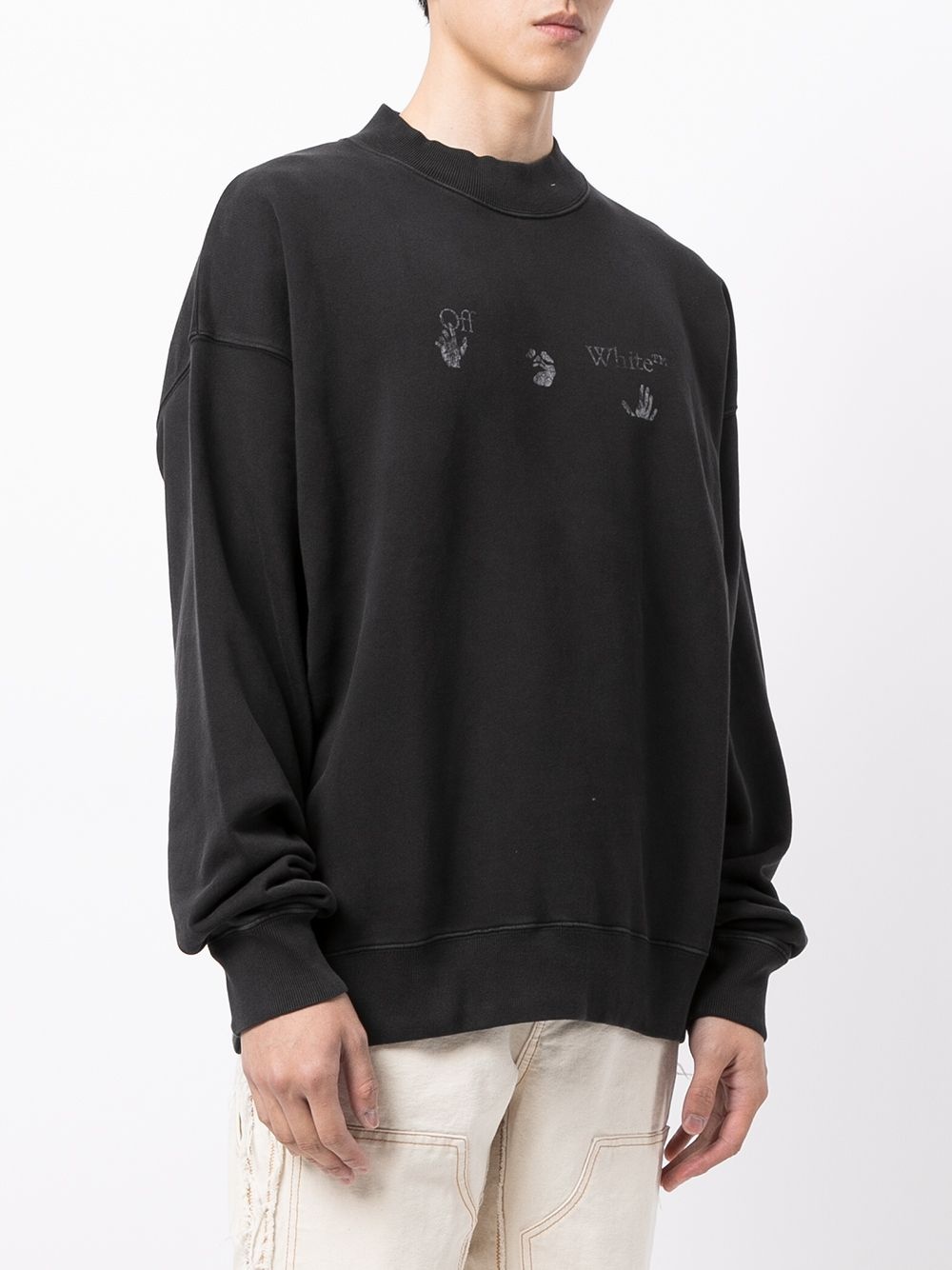 logo-print sweatshirt - 3