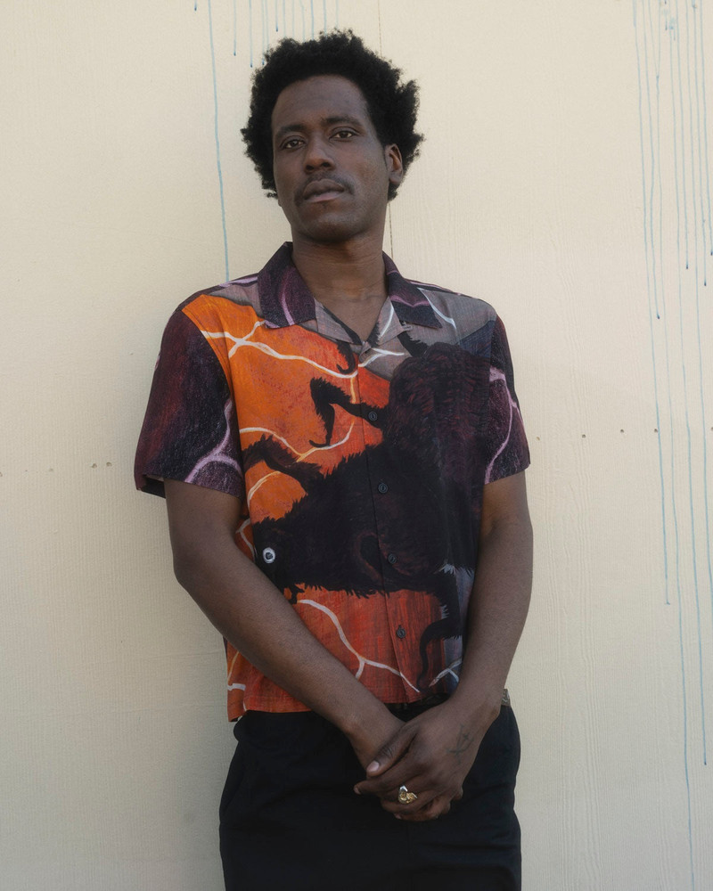 Spiral Orb Short Sleeve Button Up Shirt - Burgundy 4
