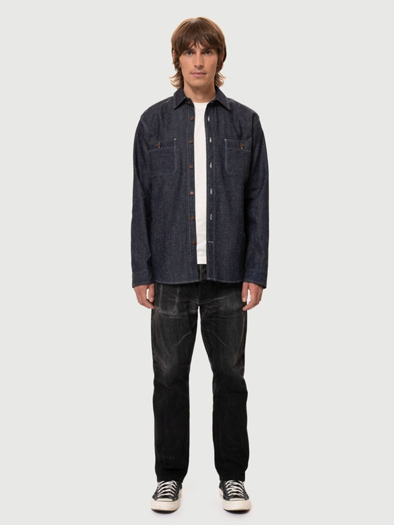 Nudie Jeans Sven Dry Bamboo Selvage Denim outlook