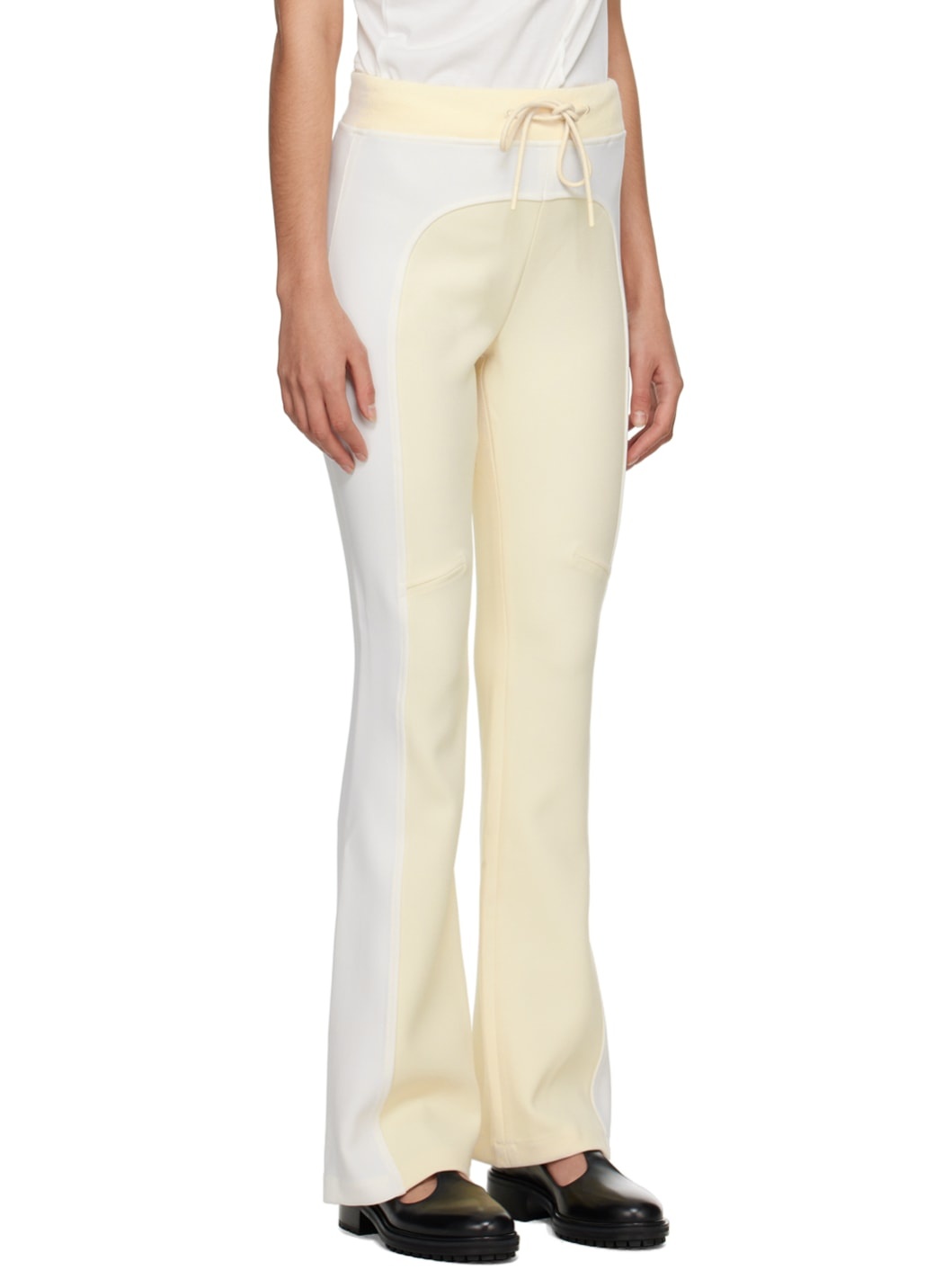 Off-White Paneled Lounge Pants - 2