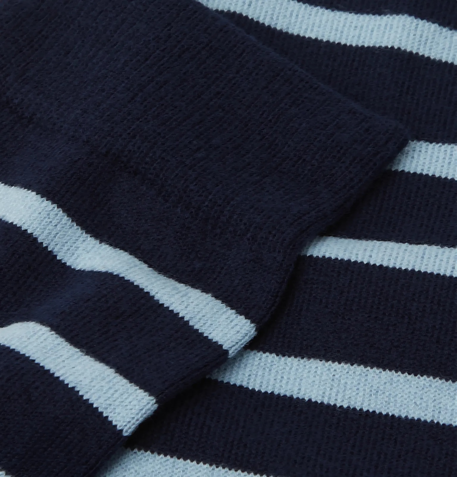 Striped Cotton-Blend Socks - 2