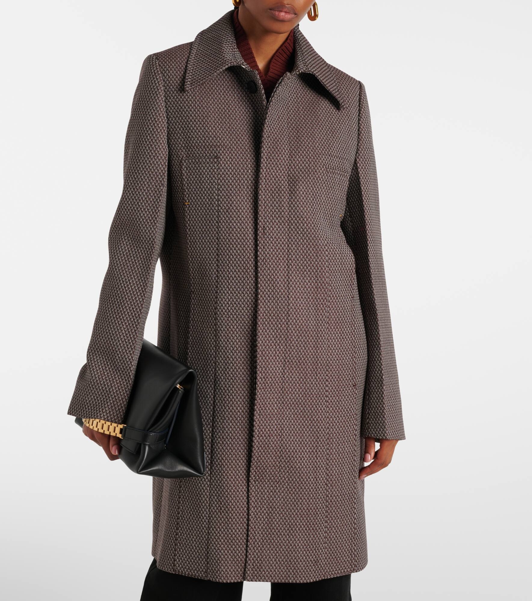 Tailored virgin wool coat - 6