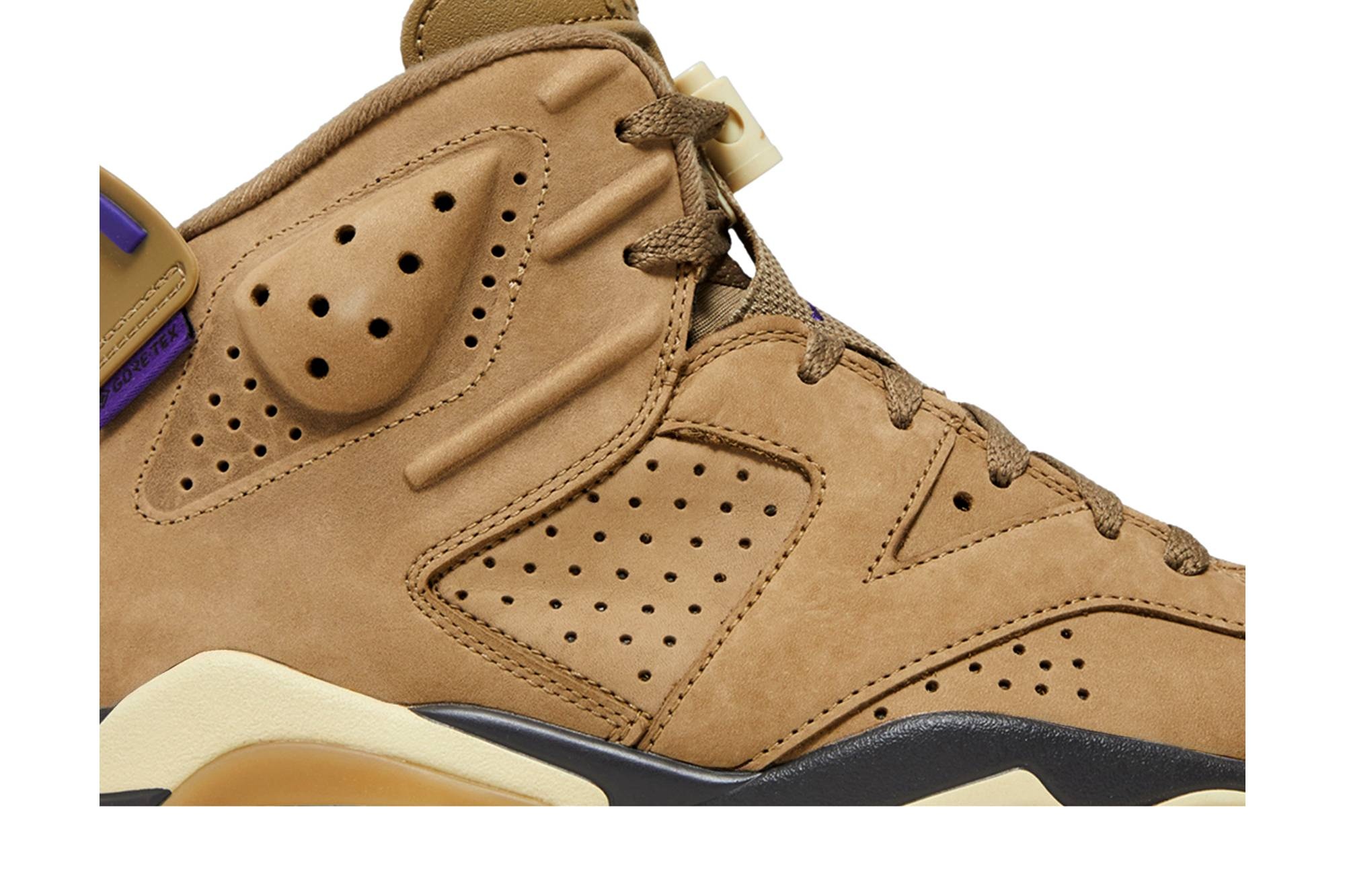 Wmns Air Jordan 6 Retro GORE-TEX 'Brown Kelp' - 2