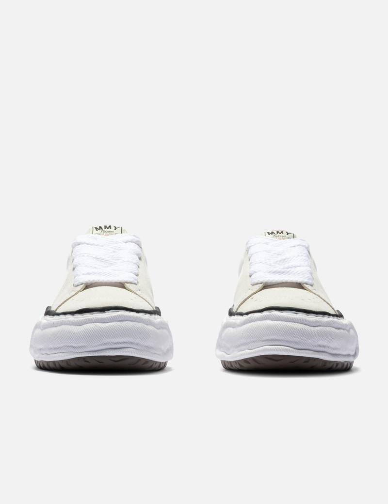Maison MIHARAYASUHIRO "ERIC" OG SOLE MIX MATERIAL LOW-TOP SNEAKER outlook
