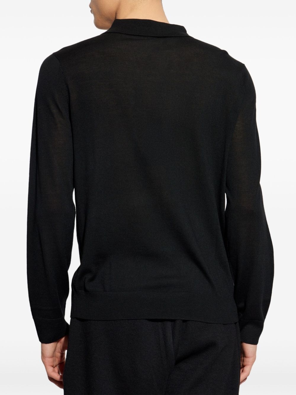merino polo shirt - 4