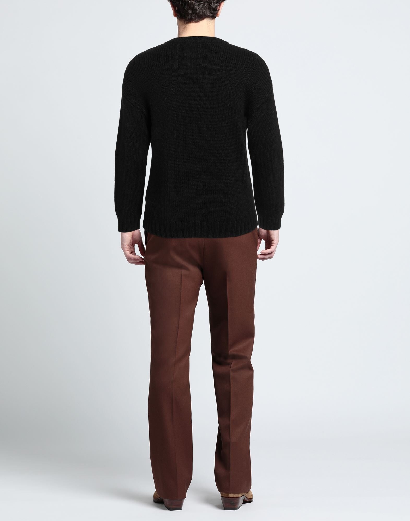 Black Men's Sweater - 3