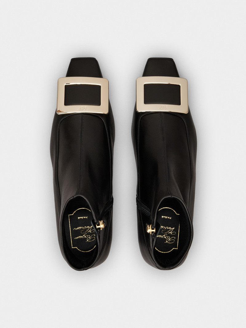 Belle Vivier Booties in leather 4