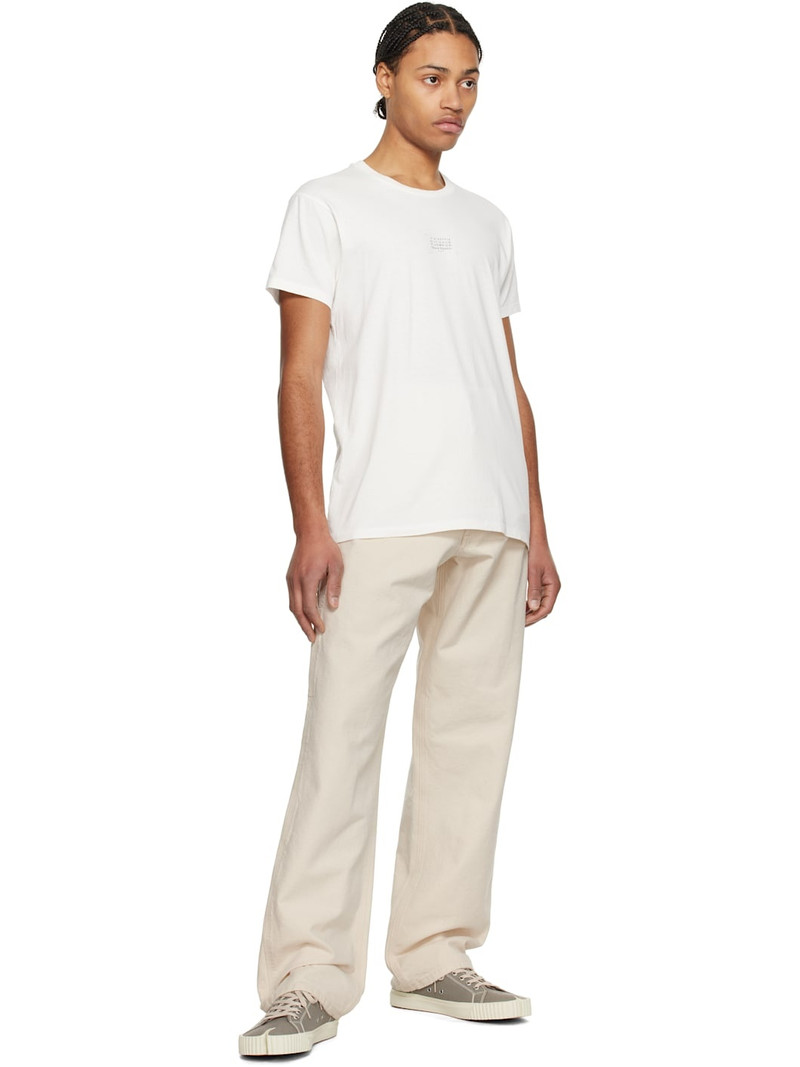 Maison Margiela White Stamp Logo T-shirt outlook