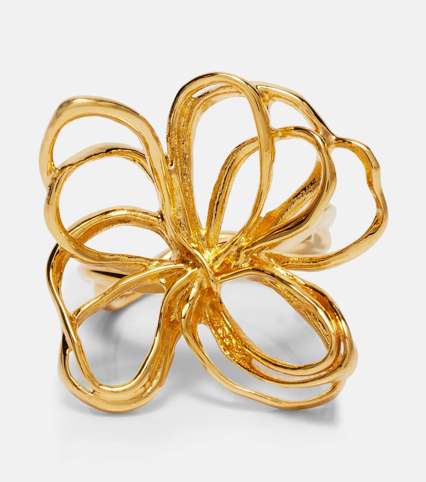 Threaded Flower ring - 1