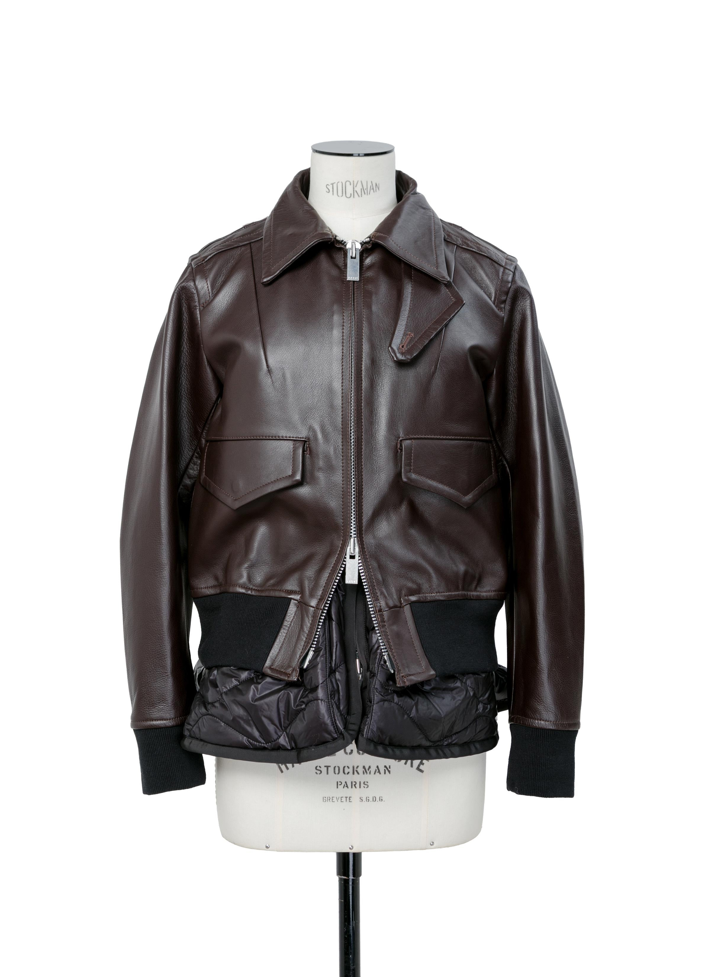 Leather Blouson - 4