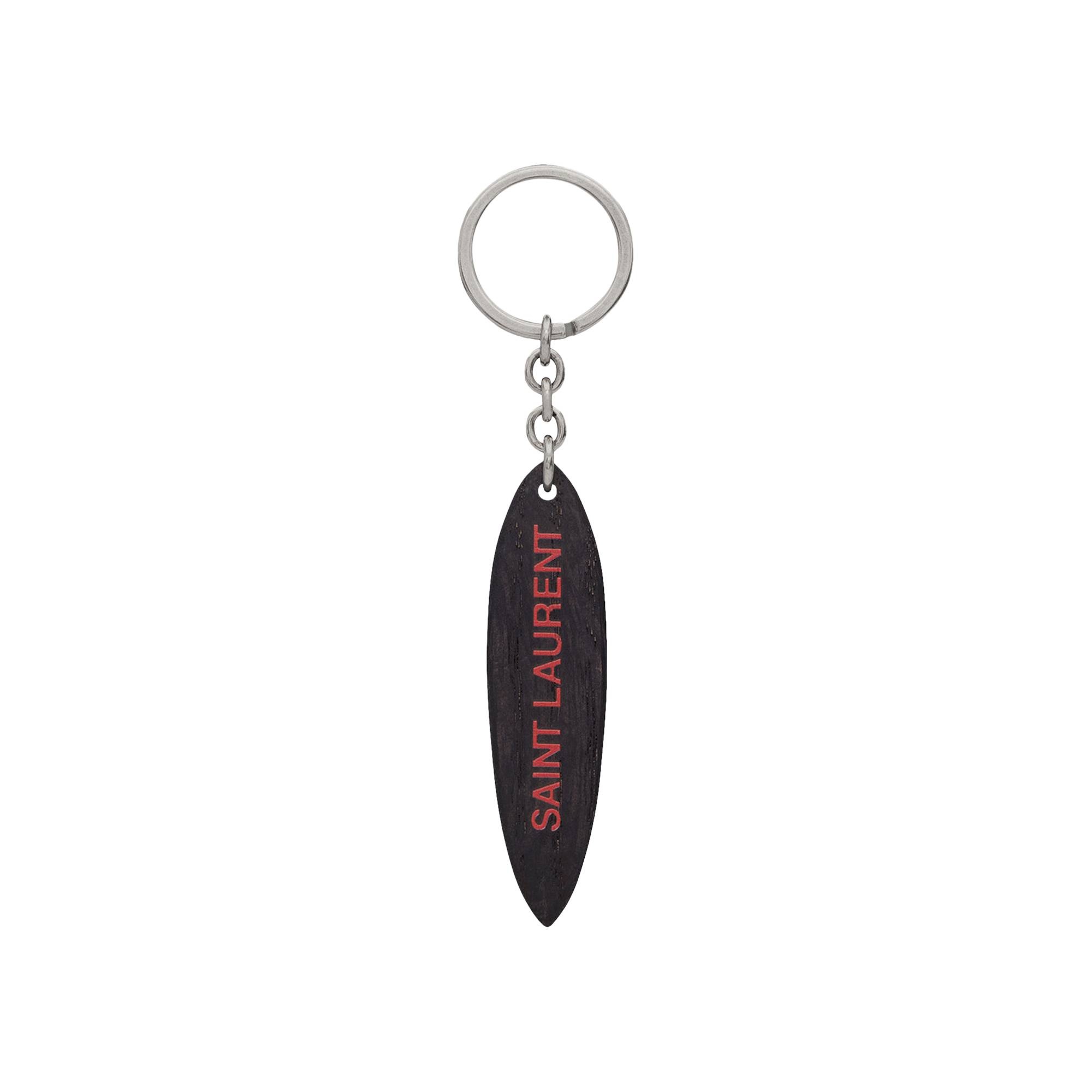 Saint Laurent Surf Keyring 'Nero/Red' - 1