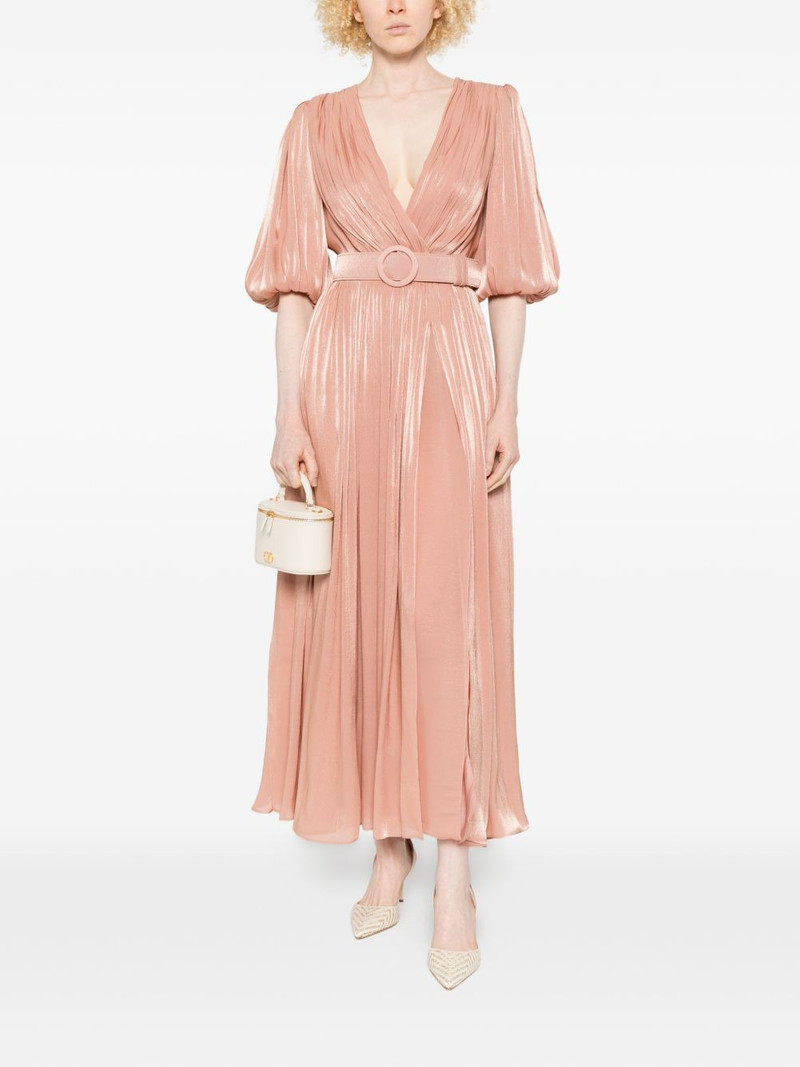 COSTARELLOS V-neck maxi dress outlook