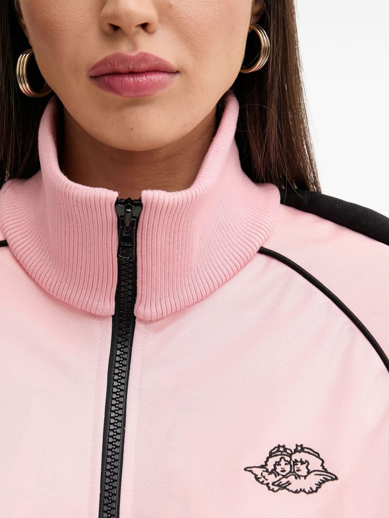 panelled zip-up sweatshirt 5