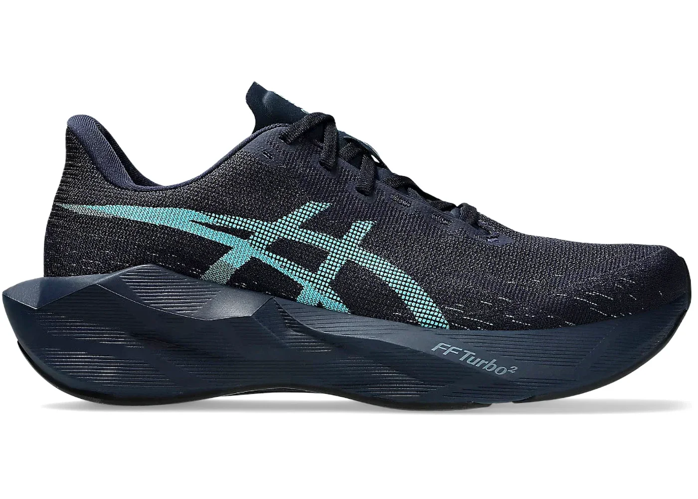 ASICS Novablast 6 Midnight Energy Aqua - 1