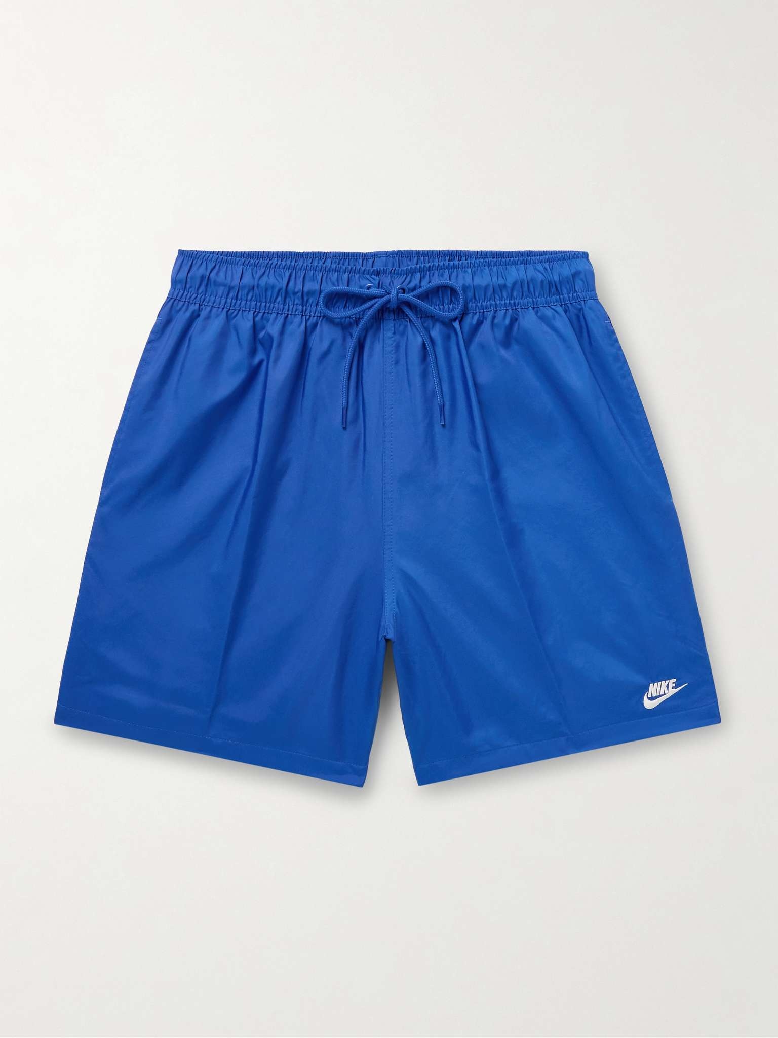 Club Flow Straight-Leg Shell Drawstring Shorts - 1