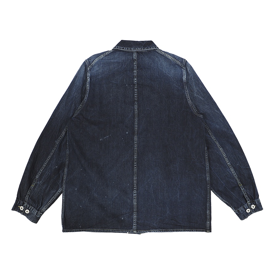 SS SECTION GANG COVERALL DRY DENIM - 2