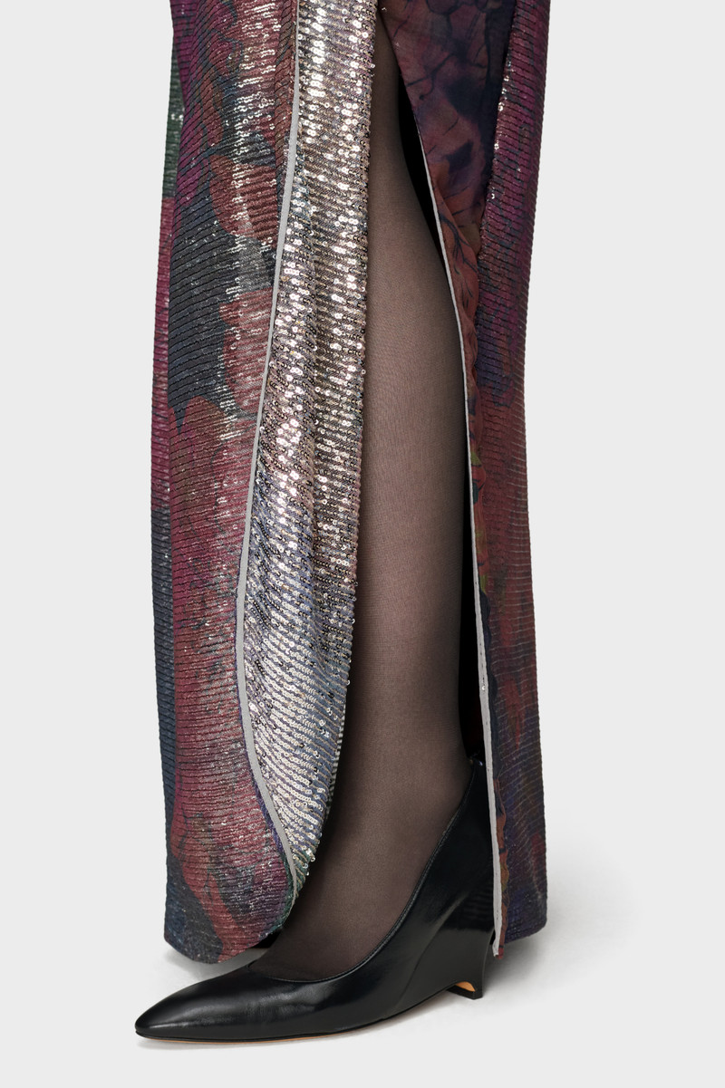 Sequined Maxi Dress 7