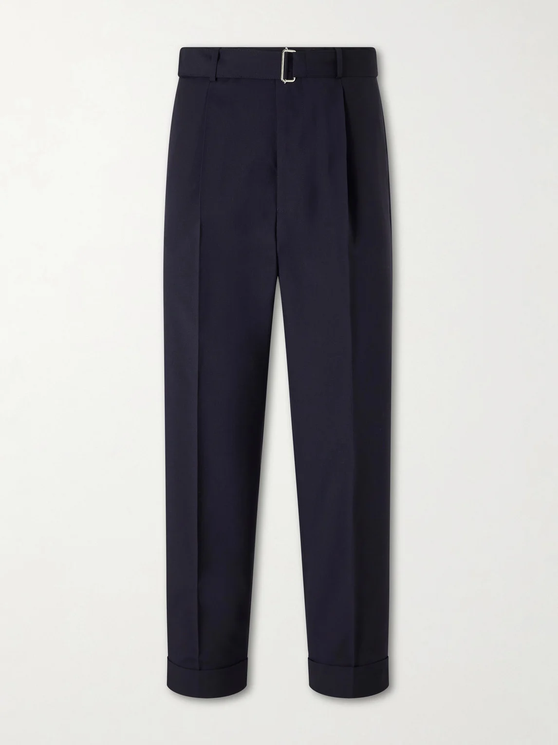 Hugo Straight-Leg Pleated Virgin Wool Trousers - 1