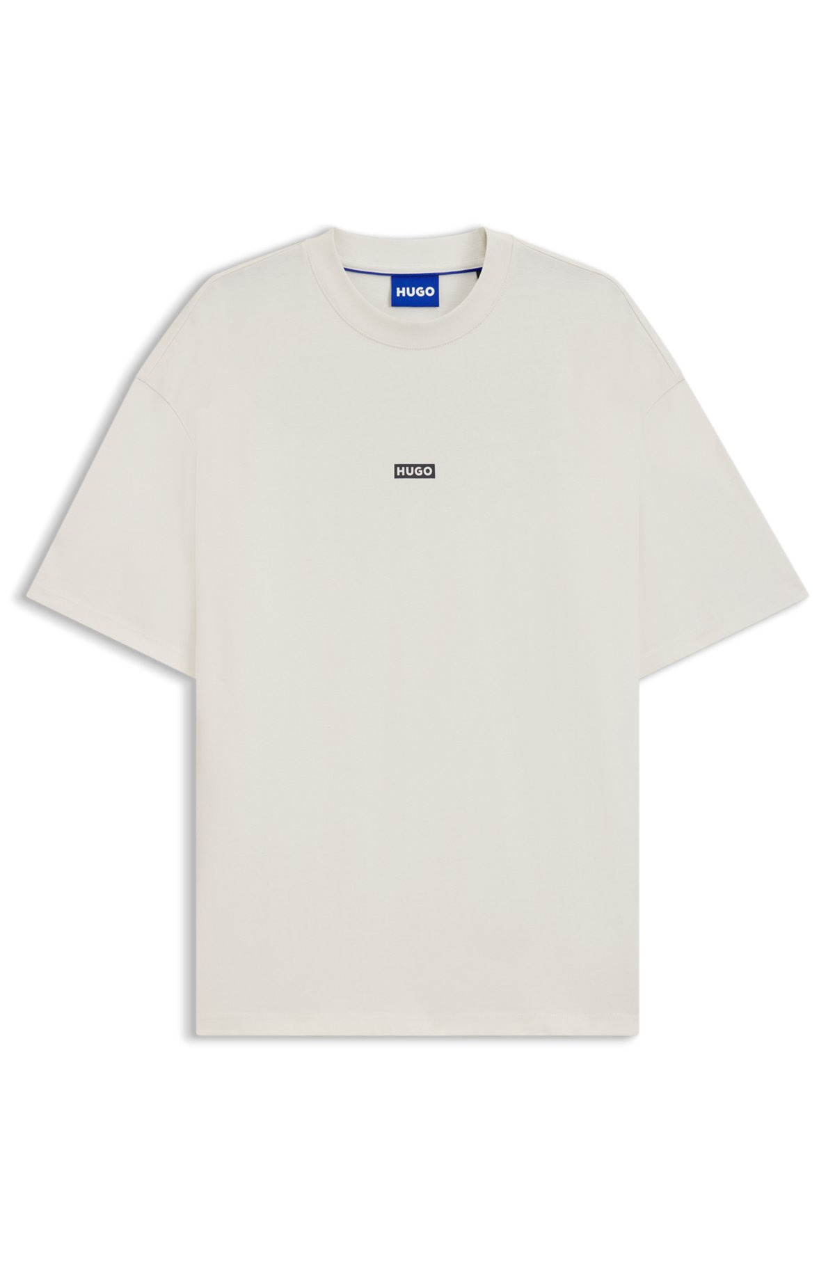 LOOSE-FIT T-SHIRT IN COTTON WITH REAR LOGO ARTWORK - 1