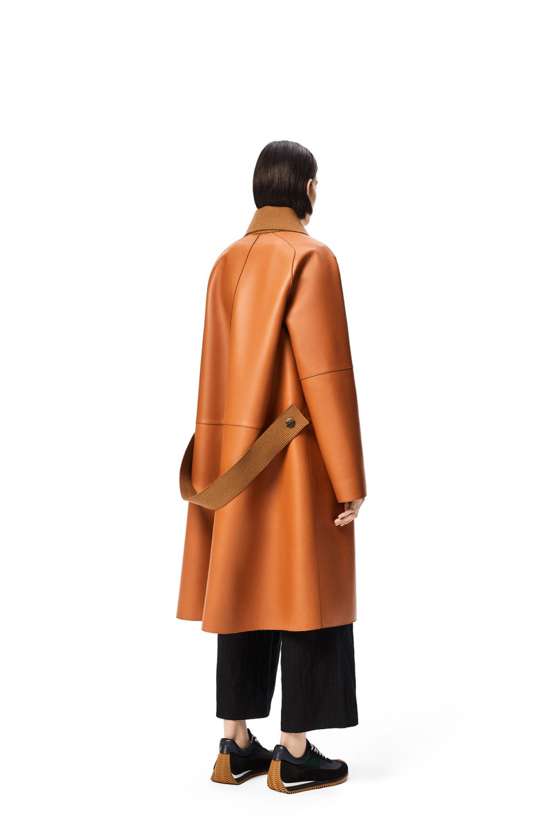 Bonded coat in nappa and wool 4
