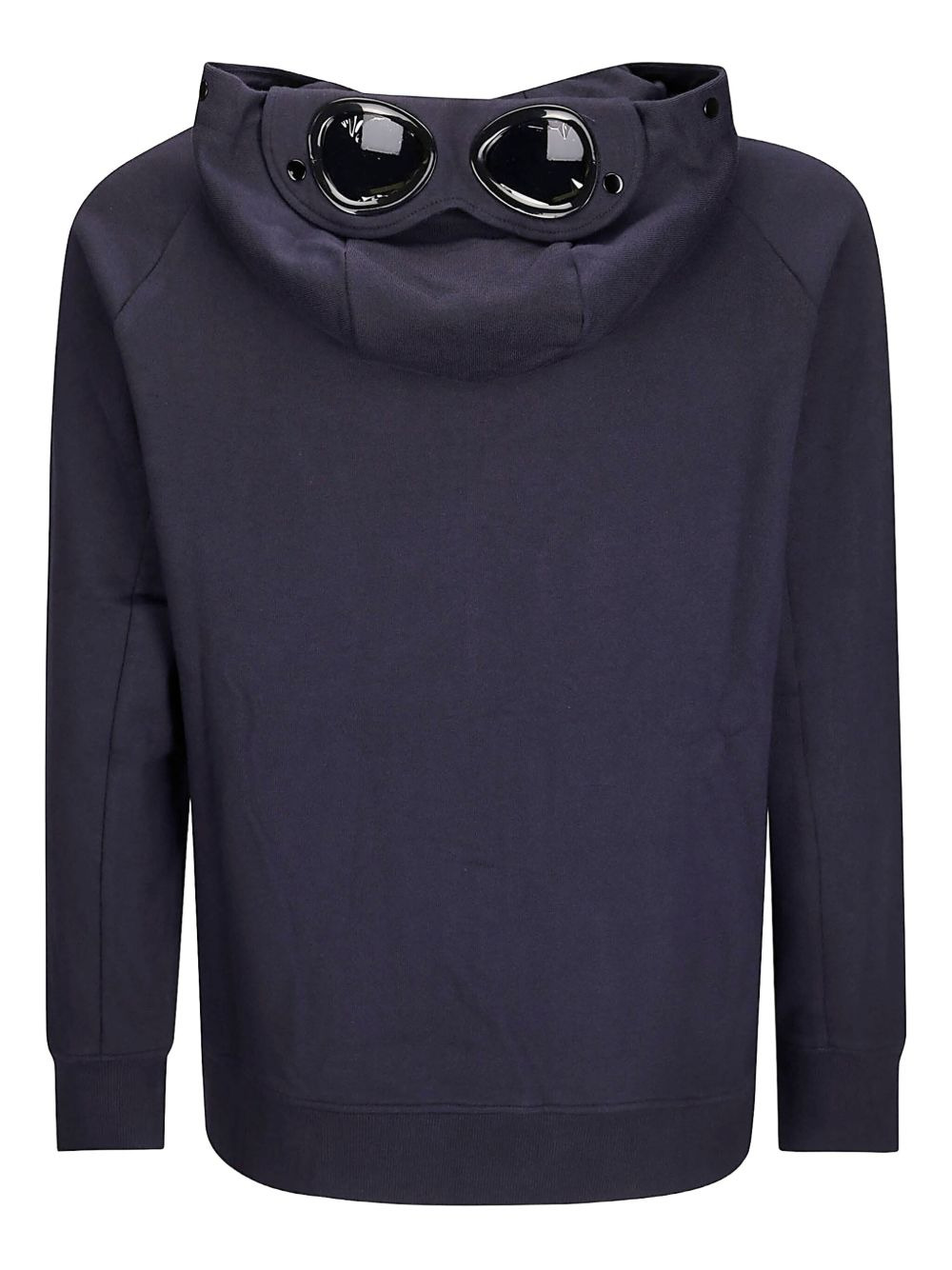 goggle-detail hooded sweatshirt - 2