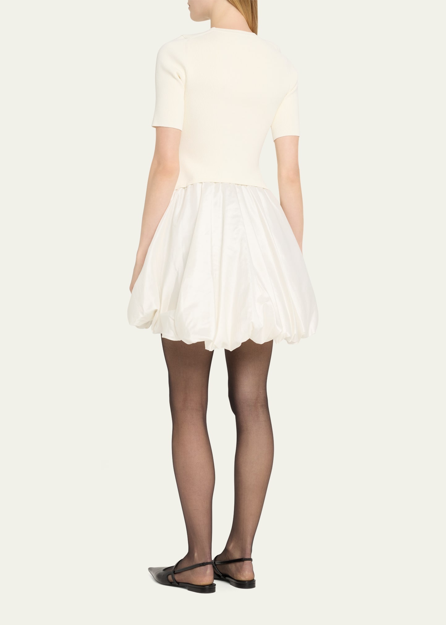 Kenny Short-Sleeve Bubble Dress - 3