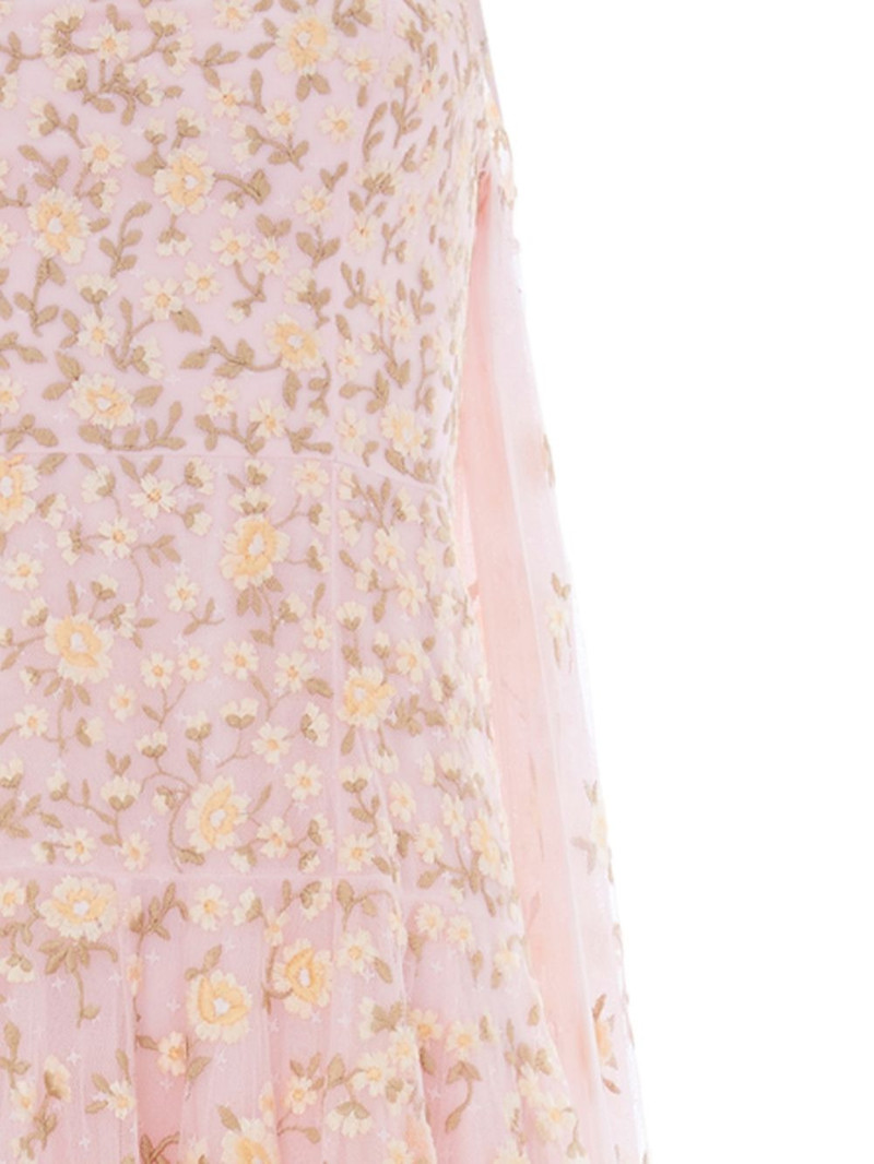 Needle & Thread Lea Ditsy floral-embroidered maxi dress outlook