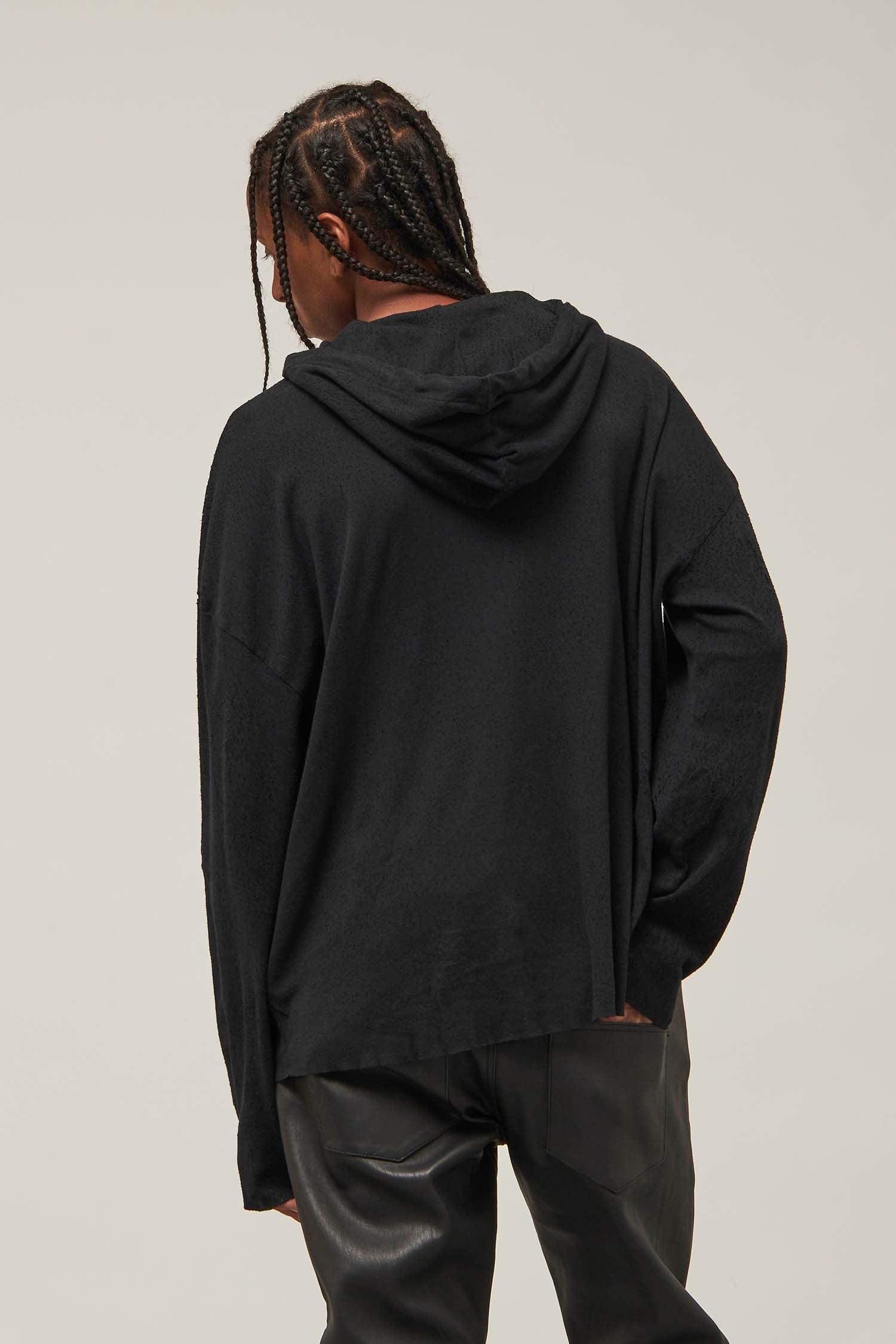 Destroyed Hooded Tee - 3