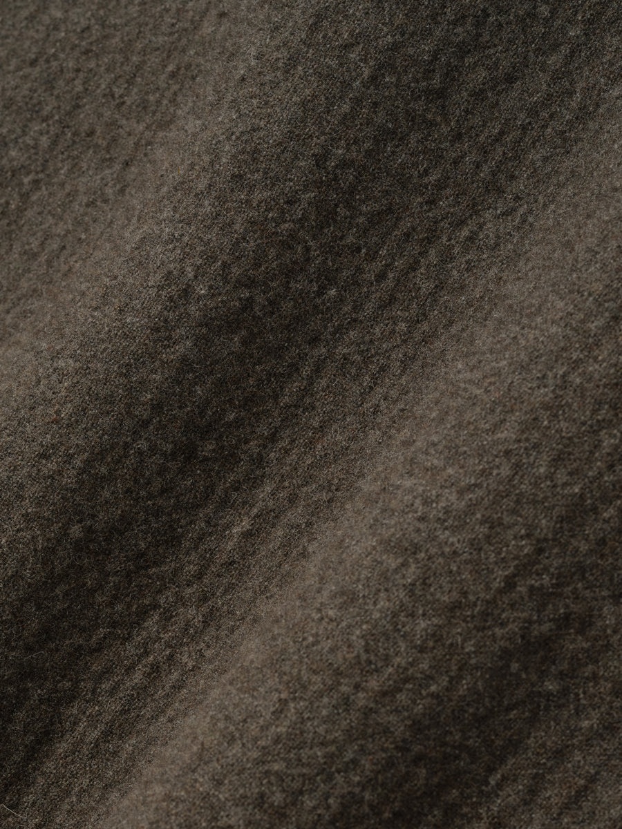 Textured Wool Zip Up Hoodie - 8
