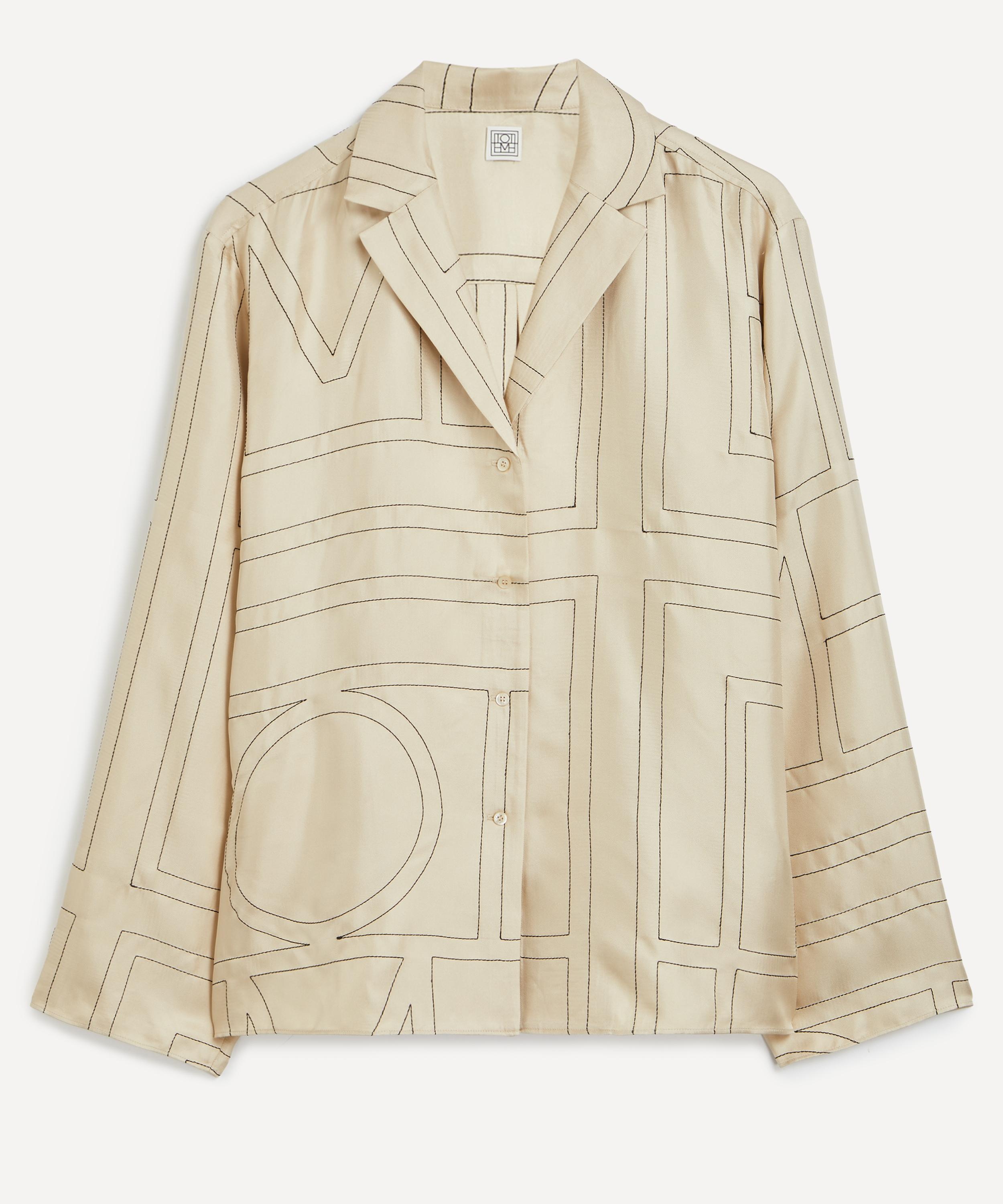 Monogram Silk Pyjama Shirt - 1