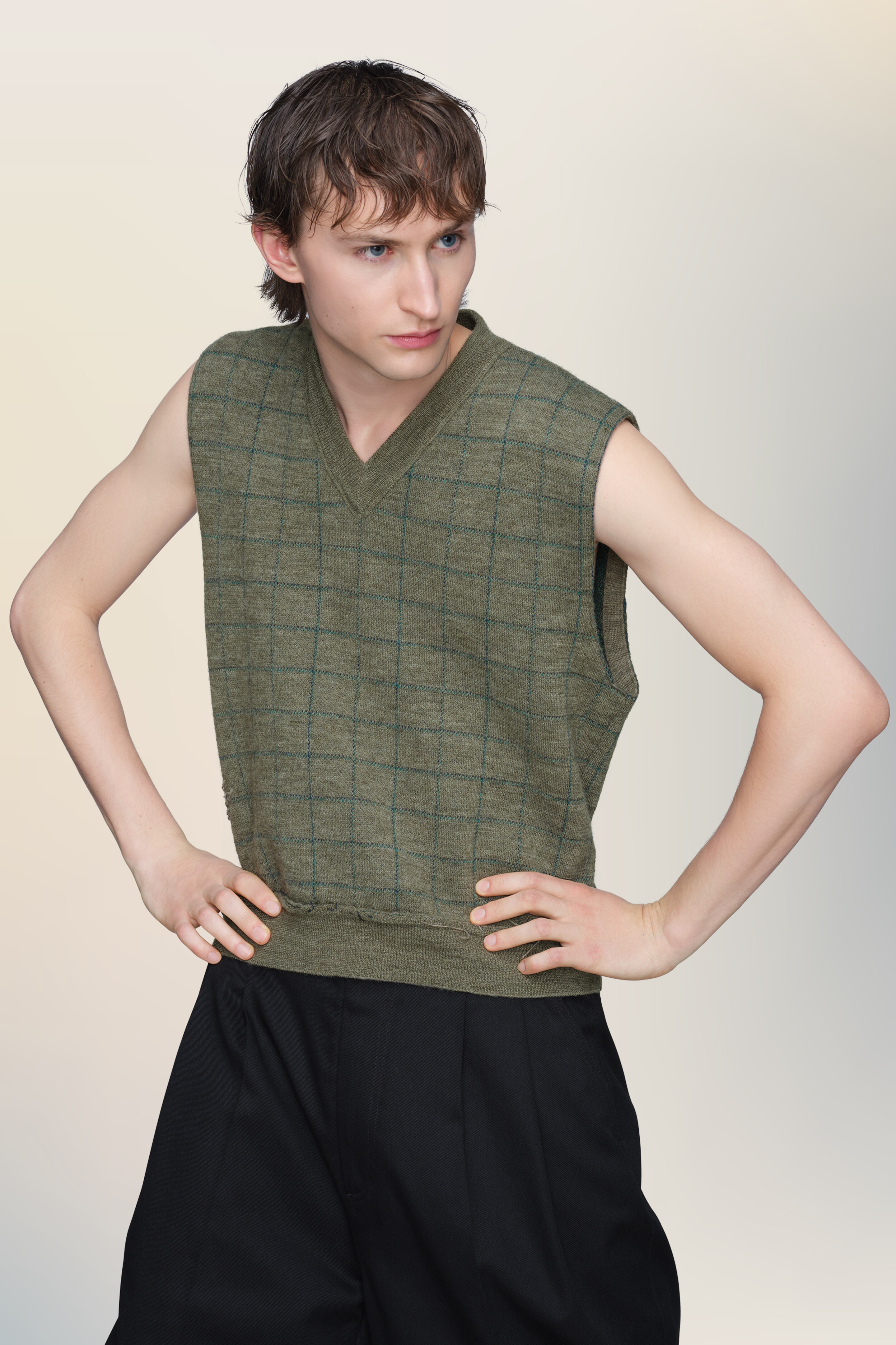 Knit vest - 3
