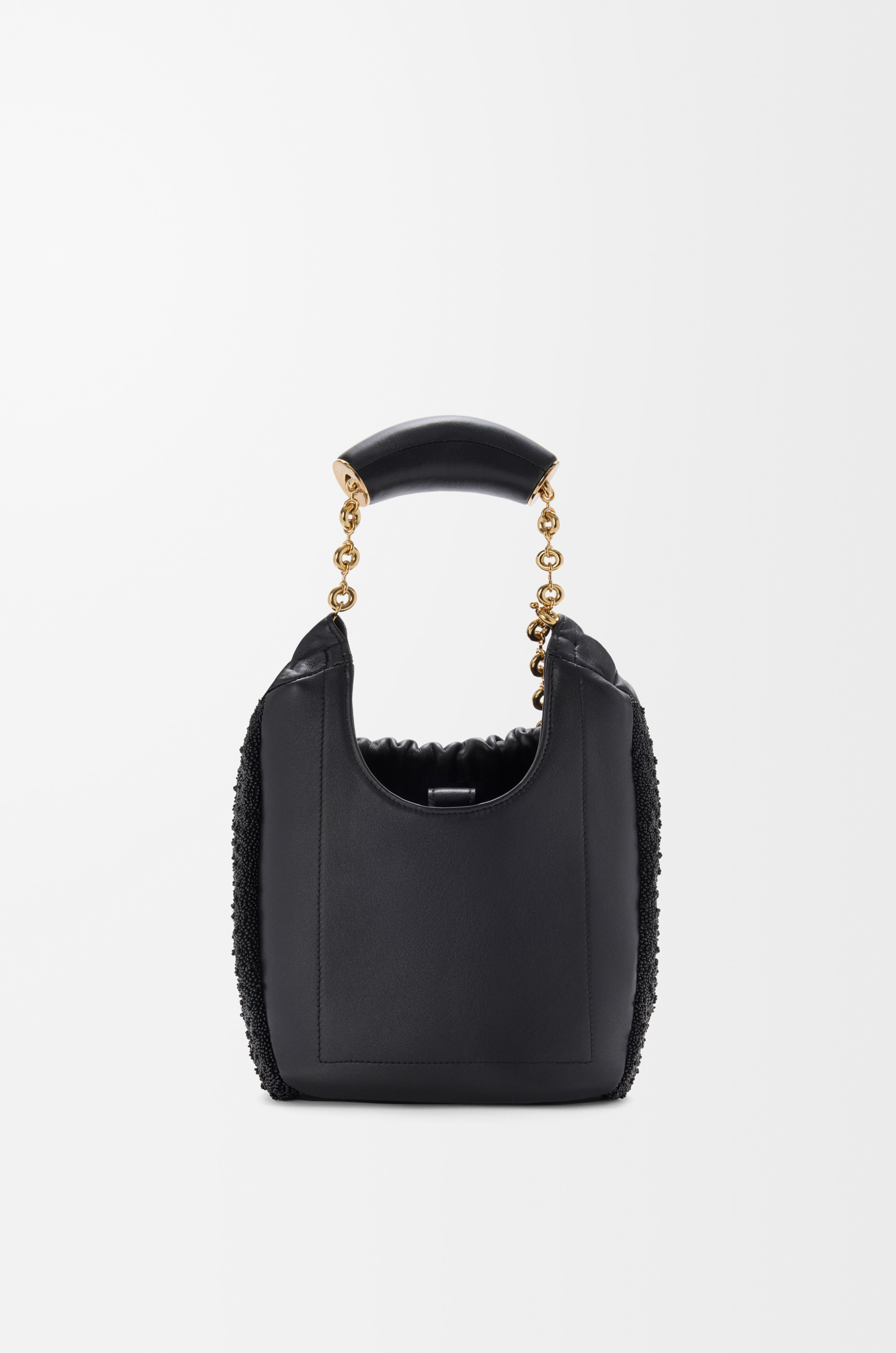 Mini Squeeze bag in beaded leather - 6