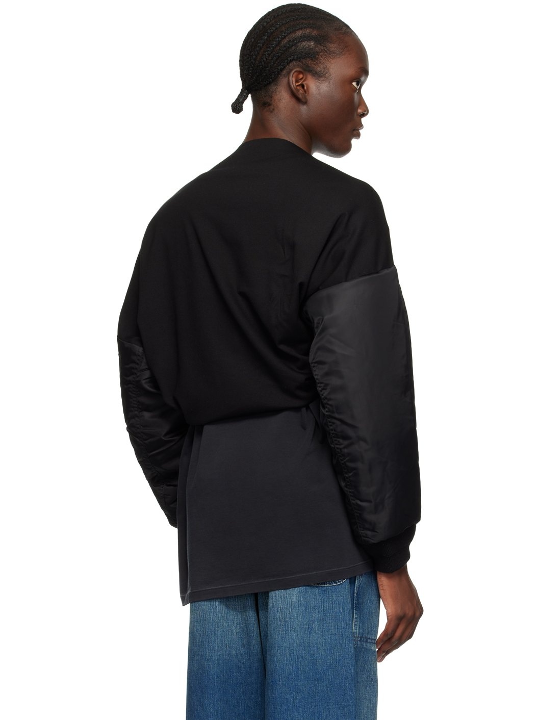 Black Nº78 Bombolero Bomber Jacket - 3