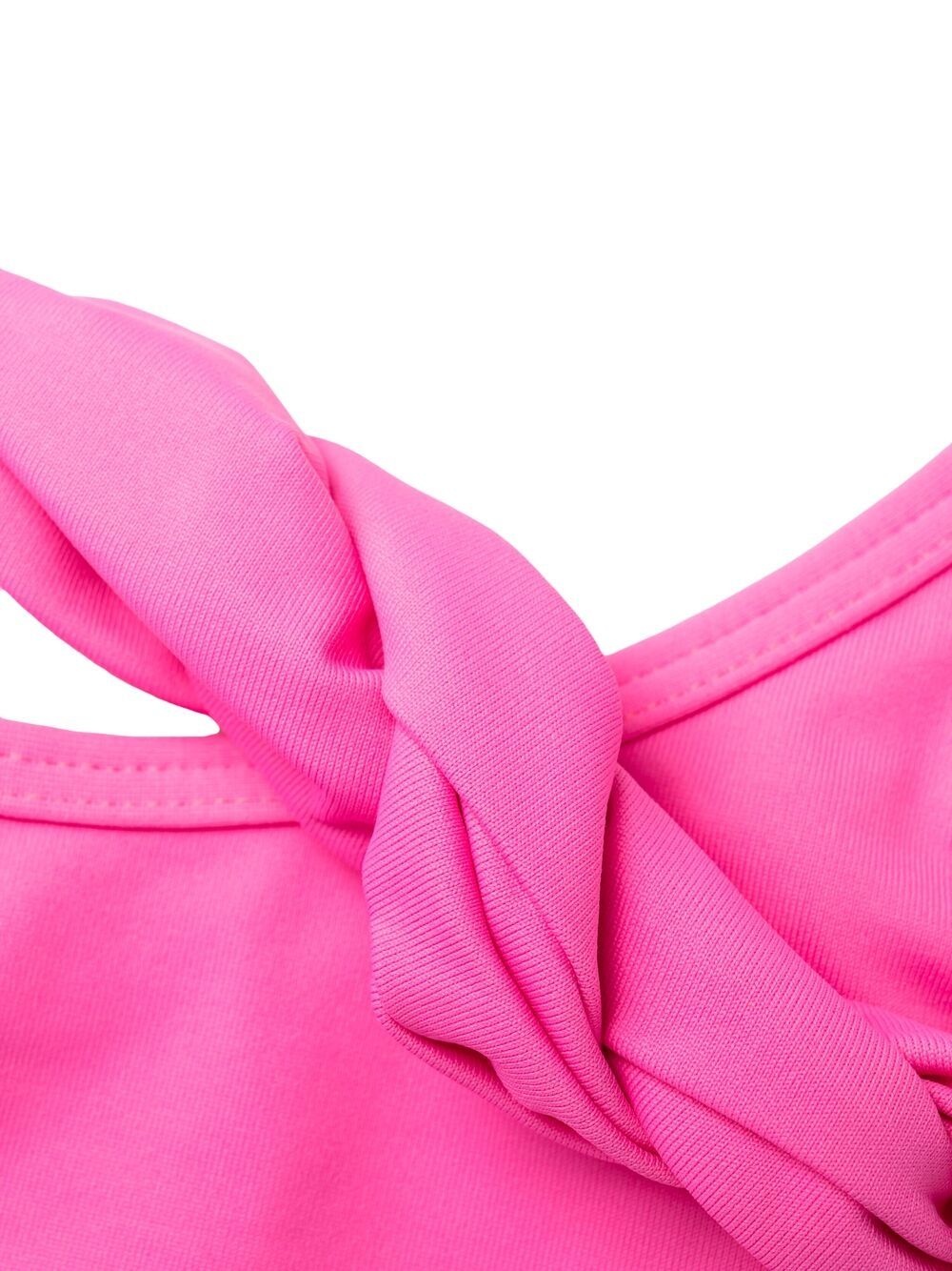knot-detail halterneck bikini top - 3