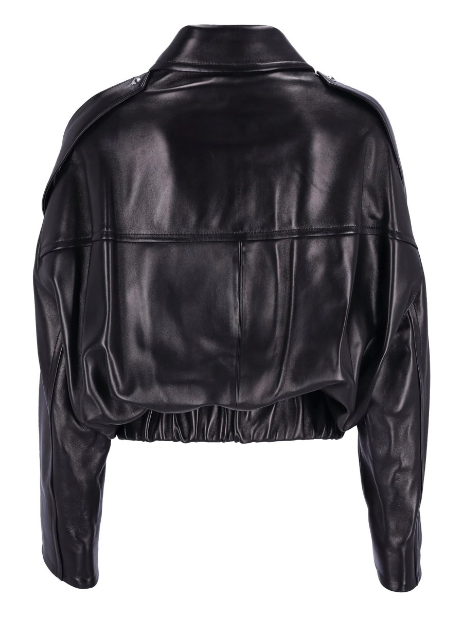 LEATHER JACKET OWEY - 2
