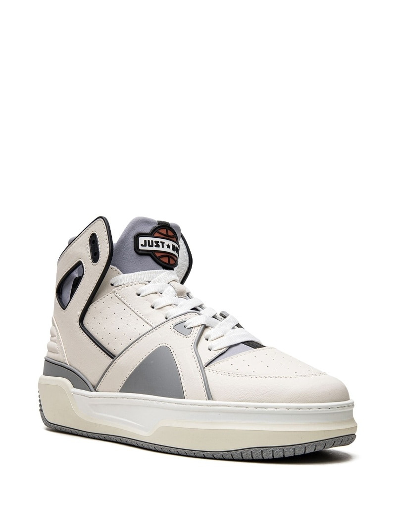 Just Don Courtside High leather sneakers outlook