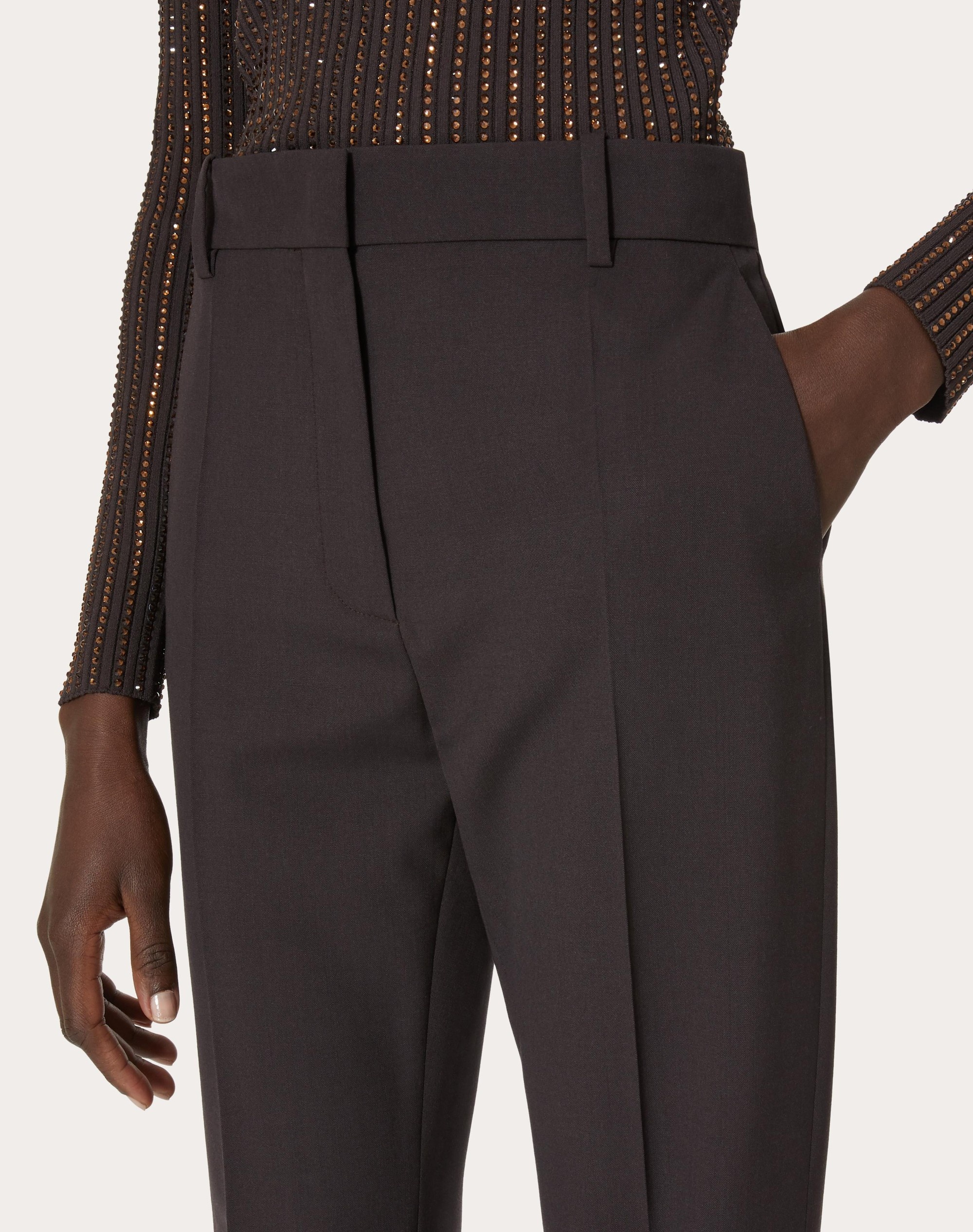 DRY TAILORING WOOL PANTS - 5