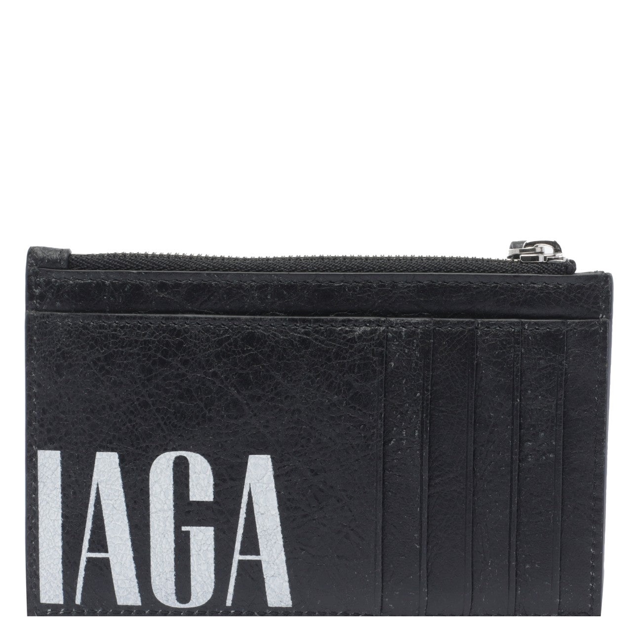 Balenciaga Men Editor Long Zip Cards Holder And Purse - 2