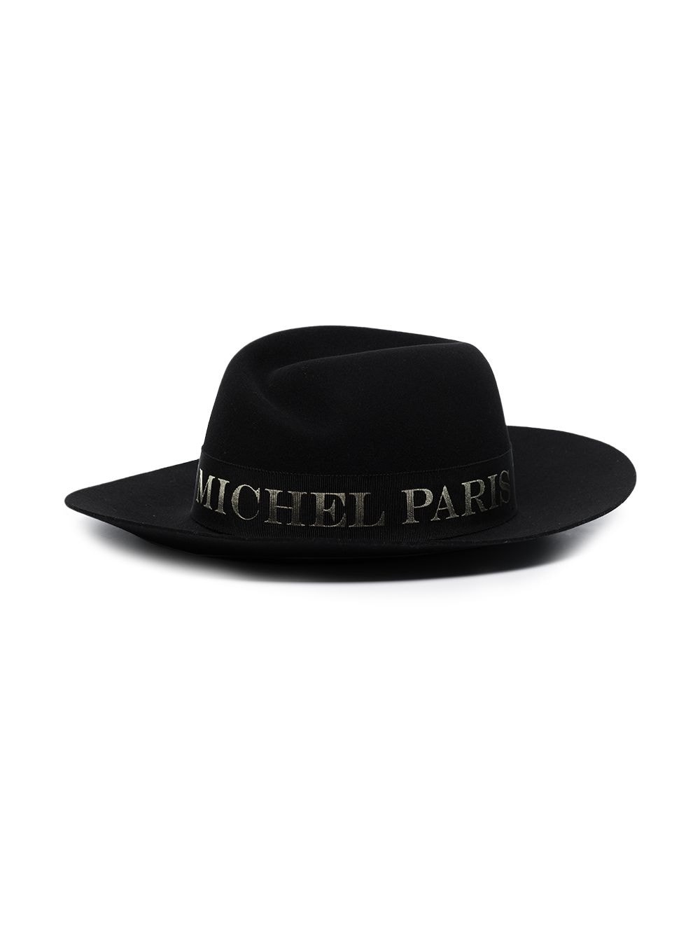 Virginie logo-tape fedora hat - 3