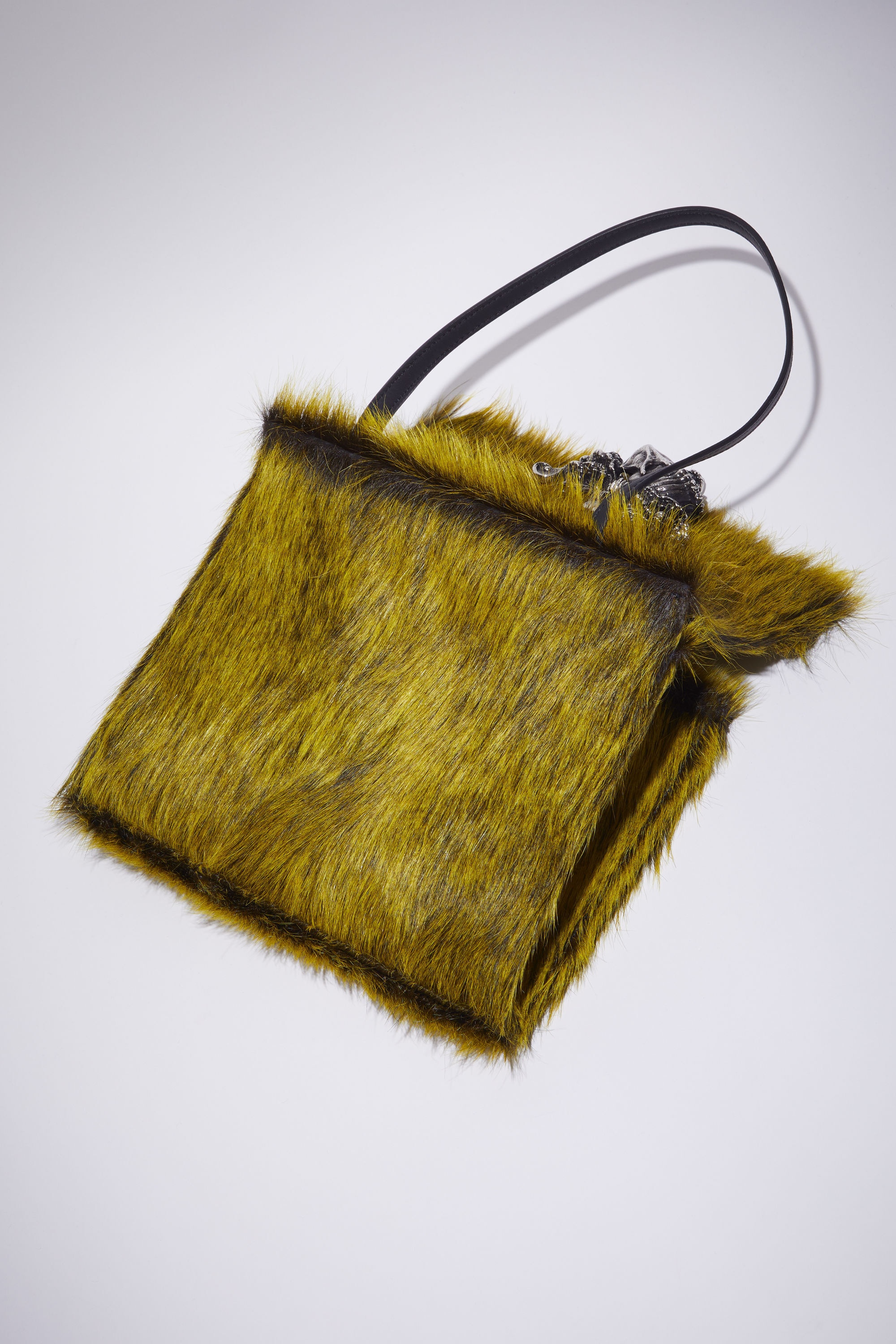 Jewel shoulder bag - Black/yellow - 3
